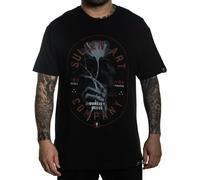 Sullen X Ray Aaron Crudo Tatuaggio Artista Scheletro Rosa Gotico Arte T Shirt