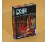 Sull'Orient Express | Exit: Il Gioco - Kosmos | Esperienza di Escape Room familiare basata su carte per 1-4 giocatori, adatta per età 14+ D,C,B,ACarta tessile