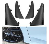 SuLokiy Paraspruzzi anteriori e posteriori estesi compatibili con Chevy Corvette C8 2020-2022 parafango di ricambio per OEM 84263453 84263457, set di 4