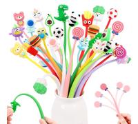 SULOLI 30 Pezzi Penne Regalo Bambini,Penna Cute Kawaii Colorati,Penne Divertenti,Gadget Regalini Fine Festa Compleanno per Bambini