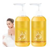 Sulphur Refreshing Shower Gel, Detergente e Docciaschiuma Multi-Azione, Pelle Profondamente Pulita e Idratata, Profumo a Lunga Durata, Delicata Levigatura, per Donna e Uomo, 100 ml (2Pezzo)