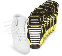 SULPO 3 Paia Lacci elastici in silicone - Senza legature - Lacci in silicone - ricambio per lacci - lacci in gomma per tutte le scarpe - Bambini e Adulti