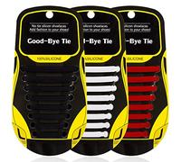 SULPO 3 Paia Lacci Elastici in Silicone - Senza Legature - Ricambio per Tutte le Scarpe - Bambini e Adulti