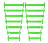 SULPO Fun Laces - Lacci elastici in silicone - senza chiusura - per scarpe alte e basse - lacci in gomma per sneakers - bambini e adulti