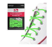 SULPO Lacci Elastici Senza Allacciatura - Lacci Flessibili con Chiusura Metallica