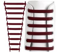 SULPO Lacci senza legatura, lacci elastici in silicone - Set di lacci per scarpe senza fiocchi - Lacci in gomma per donne, uomini e bambini