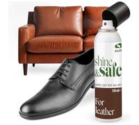 Sulpo Lucidante per pelle (150 ml) - Cura della pelle & Idratante per scarpe borse mobili - Made in Poland - Universale per tutti i tipi di pelle