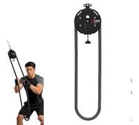 SULQING Endless Rope Trainer︱Gym Rope Climbing Machine︱Portable Cable Pulley System︱Hanging Home Gym Equipment for Grip, Arms,Back, Body Coordination Exercises︱Adjustable Resistance