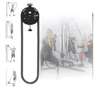 SULQING Endless Rope Trainer︱Portable Cable Pulley System︱Pulley Cable Machine︱Endless Rope Trainer︱Adjustable Resistance︱Small Footprint And Easy To Install for Muscle Endurance