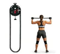 SULQING Endless Rope Trainer︱Portable Cable Pulley System︱Pulley Cable Machine System with Adjustable Resistance︱Home Gym Equipment︱for Grip, Arms,Back, Body Coordination Exercises
