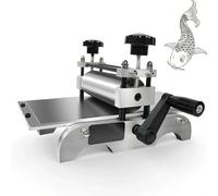 SULQING Pressa per Incisione Manuale a Rullo Regolabile,Macchina Pressa per Incisione Dimensione di Stampa 30 x 17cm,Altezza Regolabile,Macchine per Xilografia,Stampe su Carta e Rame,Facile da Usare