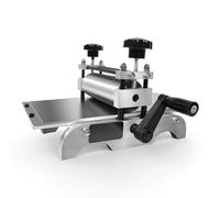 SULQING Pressa per Incisione Manuale a Rullo Regolabile,Pressa per Stampa da Tavolo Dimensione di Stampa 30 x 17cm,Altezza Regolabile,Macchine per Xilografia,Stampe su Carta e Rame,Facile da Usare