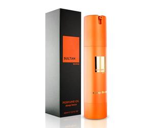 Sultan of Style Deep Force Perfume Oil Uomo - Profumo orientale intenso ed elegante - 100% senza alcool - Oli essenziali idratanti - Regalo da uomo