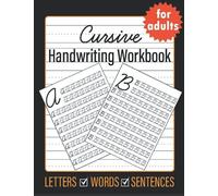 Sultana Publishing Cursive Handwriting for Adults (Tascabile)