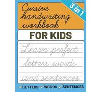 Sultana Publishing Cursive Handwriting Workbook for Kids (Tascabile)