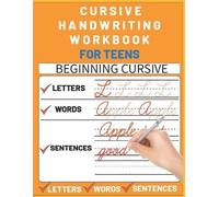 Sultana Publishing Cursive Handwriting Workbook for Teens (Tascabile)