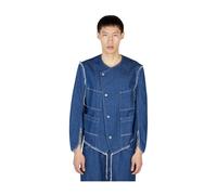 Sulvam - Giacca di jeans con maniche a tulipano - - Jackets - Uomo - Blu - L