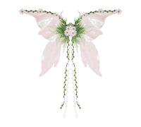 Sulxyi Costume da Fata per Donna, di Farfalla, Costume da Favola, Cinghie Leggero e comode e Regolabili, Costume Versatile, Ideale per Il Rinascimento del Cosplay Fantasy