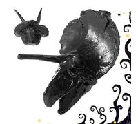 Sulxyi Fischietto forte, a forma di triceratopo, vero grido forte, fischietto per campeggio all'aperto, spaventoso, per avventura, zaino in spalla, feste in campo, eventi, case infestate