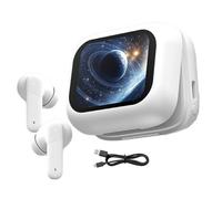 Sulxyi Translation Earbuds, Wireless Design, 4x1.5cm, Noise Cancellation Wireless, Translation Earbuds Real Time Headphones, Long Battery Life, for Men Women