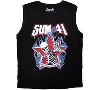 Sum 41 Sleeveless All Killer No Filler ufficiale Uomo maglietta unisex