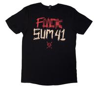 Sum 41 Tour '24 Fk Sum 41 (Uncensored) autorizzato Uomo maglietta