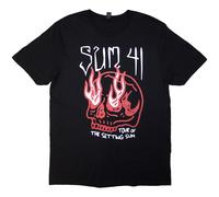Sum 41 Tour '24 Skull ufficiale Uomo maglietta unisex