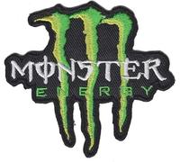 SUMA SHOP Patchwow Toppa Ricamata Da Applicare Con Ferro Da Stiro O Da Cucire, Motivo: Supereroi Anni '80 Monster Green Claw (7,5 Cm)