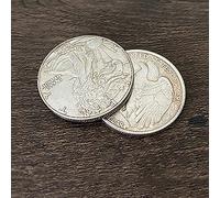 SUMAG Gravity Flipper Coin Trucchi Magici Camminare Libertà Mezzo Dollaro Mago Mago Primo piano Illusioni Gimmick Puntelli Mentalismo