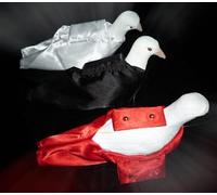SUMAG Magic Tricks Professional One Hand Colomba Bag Button Type (Nero/Rosso/Bianco Disponibile) Colomba Stage Close Up Illusioni Accessori (Rosso)