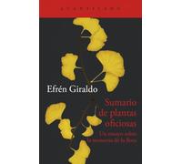 Sumario de plantas oficiosas: Un ensayo sobre la memoria de la flora: 521