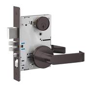 SUMBIN Grado non manuale resistente della serratura della leva di porta di Lockset della mortasa commerciale/residenziale - Rose ha chiuso solo la serratura a chiave della leva, UL CUL & la porta