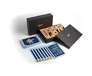 SumBlox All Basic Set of 76 Math Building Blocks - STEM Solid Wood Educational Number Blocks, Includes 80 Activity Cards