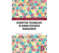 Sumedha Dutta Asha Thom Disruptive Technology in Human Resou (Copertina rigida)