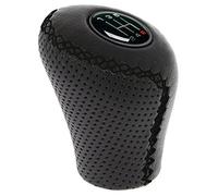 Sumex 2505GBG Pomello per leva del cambio, in pelle, colore: nero