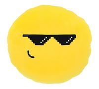 Sumex JTCE3804 Cuscino Emoji Divertente Occhiali da Sole Cuscino per Auto o Casa Confortevole e Morbido Coppia