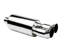 SUMEX Pan4000 Race Sport - Terminale di Scarico Doppio DTM Look Inox - NUOVO