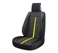 SUMEX Schienale per seggiolino auto modello Potenza colore nero e giallo custodia sportiva universale impermeabile in pelle sintetica
