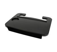 Sumex Vassoio a doppio uso per auto tavolo portatile volante vassoio per cibo portabicchieri computer organizer