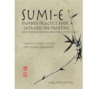 Sumi-e Bamboo Practice Book Japanese Ink Painting - Large Print Edition