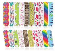 Sumind Confezione da 100 mini lime per unghie, double face, piccole lime per unghie, strumenti per manicure (6,9 x 1,5 x 0,4 cm)