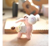 SUMKTO Carino Asino Morbido farcito in Peluche Compleanno dei Bambini, Portachiavi per la casa.