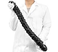 SUMME Doppio Dildo Anale, Giocattolo Sessuale Maschile e Femminile, Masturbatore Doppio del Pene, Tappi Harem Impermeabili(L)