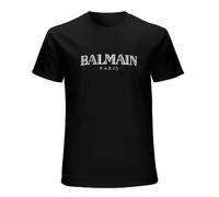 Summer 100% Cotton Letter Print Men Women Clothing O-Neck Oversized Harajuku Streetwear Short Sleeve T-Shirt Black M