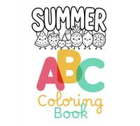 Summer ABC Coloring Book