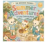 Summer Adventures: A Cozy Summer Coloring Book for Adults and Teens