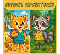 Summer Adventures: Two Magical Stories to Color