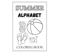 Summer Alphabet Coloring Book