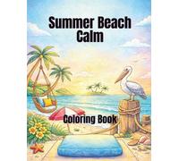 Summer Beach Calm Coloring Book