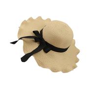Summer Beach Hat for Vacation Paglietta Cappello Donna Larga